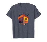 Amistad Pride: Celebrazione della casa Colorata Maglietta, Uomo, Pervinca, 5XL