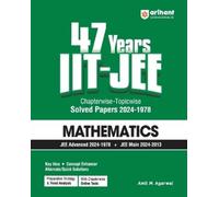 Amit M Agarwal Arihant 47 Years Iit-Jee Mathematics for Jee Main & (Tascabile)