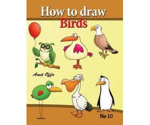 Amit Offir how to draw birds (Tascabile) How to Draw Cartoon Characters