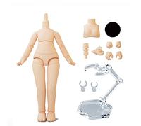 AMITD 1/12 Scale BJD Doll Body 9,6 cm/11 cm YMY2 Body Action Figures Replacement Body Doll Accessories (bianco normale, 11 cm)