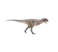 AMITD 1:35 Scale Carnotaurus Figure Abelisauridae Dinosaur Animal Collection Realistic PVC Scientific Art Model Collection Home Decoration Gift for Adult (Blue)