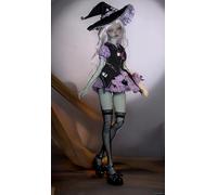 AMITD 1/4 Bjd Doll Fashion Anime Ball Jointed Dolls Resin Action Figure Handmade Makeup, Gifts Fashionable Doll (J)