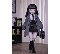 AMITD 1/4 Bjd Doll Fashion Anime Ball Jointed Dolls Resin Action Figure Handmade Makeup, Gifts Fashionable Doll (P)