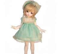 AMITD 1/4 BJD Doll Kawaii Doll Move Joints Handmade Makeup 18 pollici Collectible Cartoon Dress up Dolls The (H)