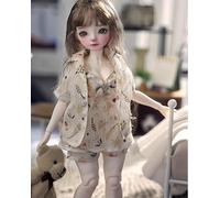 AMITD 1/6 Bjd Doll Ball Joint Doll Resin Handmade Makeup Collectable Action Figure The Best Gift Set (E)