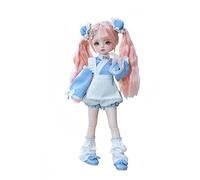 AMITD 1/6 Bjd Doll Ball Joint Doll Resin Handmade Makeup Collectable Action Figure The Best Gift Set (F)
