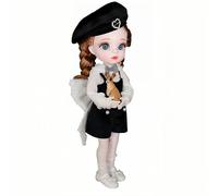 AMITD 1/6 BJD Dolls Kawaii Doll 28 Move Joints Handmade Makeup Cute 12 pollici Collectible Cartoon Dress up Dolls The (I)