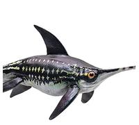 AMITD 7,3 in Eurhinosaurus Ichthyosaurus Jurassic Dinosaur PVC Realistic Animal Models Educational Painted Figure Toys Dino Collector Decor Gift Birthday Party for Adult