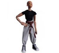 AMITD ATSTORY 1/12 Scale Kung Fu Man Martial Arts Uniforms for 6 inch Male Action Figure,no Body (06FS047I)