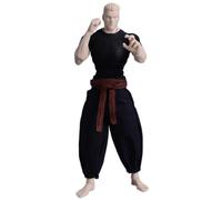 AMITD ATSTORY 1/12 Scale Kung Fu Man Martial Arts Uniforms for 6 inch Male Action Figure,no Body (06FS047F)