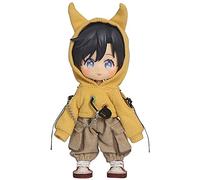 AMITD BJD Clothes Fashion Little Devil Felpa con cappuccio per Ob11, Molly, GSC, 1/12 Bjd Doll Clothing Doll Accessories Toys (giallo)