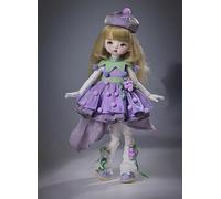 AMITD Bjd Doll 1/6 Fashion Anime Ball Jointed Dolls Resin Action Figure Handmade Makeup,Fashionable Doll,Gifts (C)