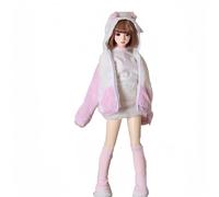 AMITD Bjd Doll Clothes Handmade Fashionable and Cute Clothing Suitable for 1/3 1/4 18inch 24inch BJD SD Doll The Best Choice for a Gift (J, 1/3)