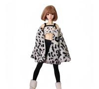 AMITD Bjd Doll Clothes Handmade Fashionable and Cute Clothing Suitable for 1/3 1/4 18inch 24inch BJD SD Doll The Best Choice for a Gift (G, 1/4)