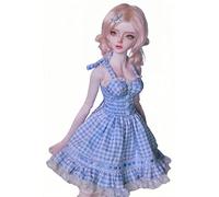 AMITD BJD Doll Kawaii Doll Move Joints Handmade Makeup Cute 45cm Collectible Cartoon Dress up Dolls Best Gift (Good Sister Xiaona)