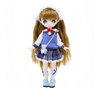AMITD BJD Dolls Kawaii Doll 28 Move Joints Handmade Makeup Cute 12 pollici Collectible Cartoon Dress up Dolls Best Gift (G)