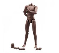 AMITD Body da 1/6 Scale Male Doll per Man Action Figure Black Skin DT001