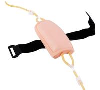 AMITD Injection Arm Trainer, Life-Size Skin Pad with View Window for Nursing Practice