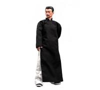 AMITD Scale Famous Modern Chinese Writers Lu Xun in Black Cheongsam 12 inch Male Action Figure