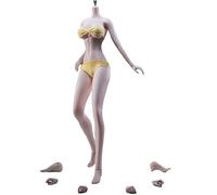 AMITD TBLeague Phicen PLLB2021-S41A 1/6 Scale Phicen Female Seamless Pale Body per Action Figure Detachable Feet Without Head Sculpt, Multicolored (SJYT-001)