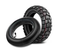 Amitor 10x3 Ruota e Camera d'aria Monopattino Elettrico, 255x80 Pneumatico di Ricambio Antiscivolo e Antiusura,10 x 3 Camera d´aria in Gomma Butilica Spessa, 10 Pollici Copertone e Camera d´aria Set