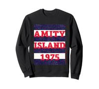 Amity Island 1975 Jaws 2025 Design Classico Felpa