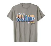 Amity Island Jaws 2025 1975 Maglietta