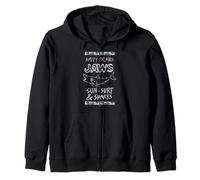 Amity Island Jaws Sun Surf & Squali Felpa con Cappuccio