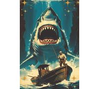 Amity Island Shark Journal - Vintage Summer Thriller Inspired: Gifts For Amity Jaws Shark Fisherman Fans