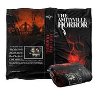 Amityville Horror - Logo Amityville Horror Vhs Front And Back Coperta super morbida al tatto setoso - 152 x 127 cm