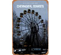 amiuayrta Chernobyl DiariesFunny Funny Bar Pub Home Vintage Horror Classic Metal Movie Poster Tin Sign 20,3 x 30,5 cm