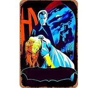 amiuayrta Dracula Retro Movies Funny Funny Bar Pub Home Vintage Horror Classic Metal Movie Poster Tin Sign 20,3 x 30,5 cm
