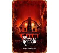 amiuayrta The Amityville HorrorFunny Funny Bar Pub Home Vintage Horror Classic Metal Movie Poster Tin Sign 20,3 x 30,5 cm