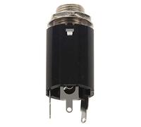 AMIUHOUN 1 Pezzo Nero Chitarra Endpin Presa 6.35 Input per Chitarra Eq Uscita Chitarra Parti & Accessori