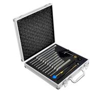 AMIUHOUN 10 pezzi Set Kit per Guarigione Chakra Suono Meditazione Forcelle per ridurre lo stress