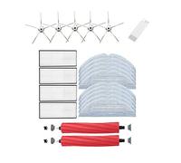 AMIUHOUN 22Pcs Aspirapolvere Ricambi Principale Laterale Filtro Hepa Mop Panno per S7 T7S T7S PLUS