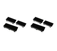 AMIUHOUN 2pcs 20 Pollice Protettivo Nero Lens Cover per LED Bar Camion Offroad 4WD SUV ATV