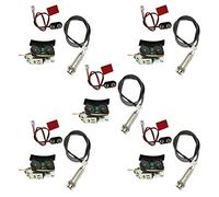 AMIUHOUN 5 X la Piezo Pickup Onboard Preamp per chitarra acustica