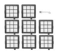 AMIUHOUN 8Pcs HEPA per 1154 116 Lavatrice Piano Aspirapolvere Accessori di Ricambio Filtro Lavabile