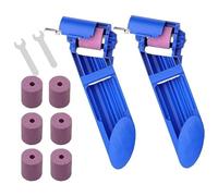 AMIUHOUN Affilatrice portatile per punte da trapano con affilatura strumento per trapano per metallo trapano lucidatura smerigliatrice facile da installare facile da usare