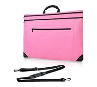 AMIUHOUN Art Briefcase - Valigetta impermeabile con spalle robuste e maniglia per schizzi, poster e pittura, 45 x 60 cm, B, rosa, moderno