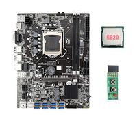 AMIUHOUN B75 USB ETH Mining Scheda Madre 8XUSB3.0+G620 CPU+Switch Board LGA1155 DDR3 MSATA USB3.0 B75 USB BTC Scheda Madre