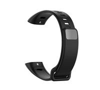 AMIUHOUN Cinturino da in silicone per Band 2 Pro/Band 2 / -B19 / -B29 Smartwatch Accessori Cinturino per orologio da Nero, striscia