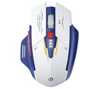 AMIUHOUN da gioco, silenzioso, ricaricabile, di tipo C, con luce a LED, per computer, PC, laptop, ufficio, gioco, pregevole fattura