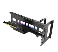 AMIUHOUN EZ-40 ARGB Scheda Grafica Staffa Verticale PCIe 4.0 X16 Adattatore GPU Scheda Grafica Staffa di Sterzo Accessori di Ricambio