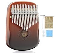 AMIUHOUN Kalimba - Pianoforte con 17 , pianoforte per , strumento musicale Kalimba, per bambini, adulti, principianti, appassionati di musica