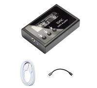 AMIUHOUN Metallo asincrono Es9018 della scheda audio MAX97220USB del computer del decoder del telefono cellulare di HIFI