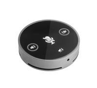 AMIUHOUN Microfono per PC 360 Gradi Omnidirezionale Condensatore Mic Computer Video Vivavoce per PC