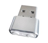 AMIUHOUN Mouse Jiggler USB Mouse Mover Anti Ibernazione del Computer Cursore Mobile con Pulsante Interruttore 1 Pezzo