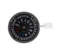 AMIUHOUN NH36 Inglese Data Settimana Automatico 3.0 O'Clock Orologio Movimento Meccanico, Nero, B